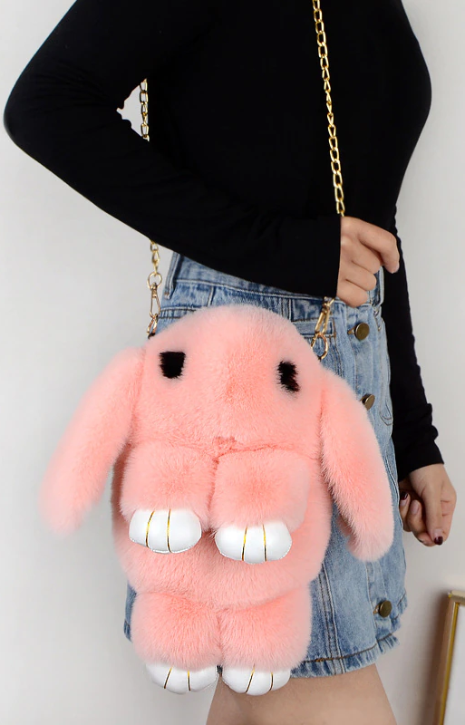 Cute Cartoon Rabbit Shoulder Bag
